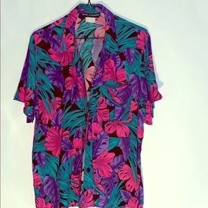 Sag Harbor Vintage Floral button down